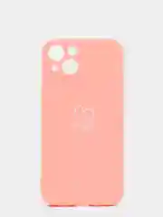 Розовый чехол для айфон (iPhone) 11 13 Pro Max 7 8 Plus X / XS XR / 12 Mini, силиконовый