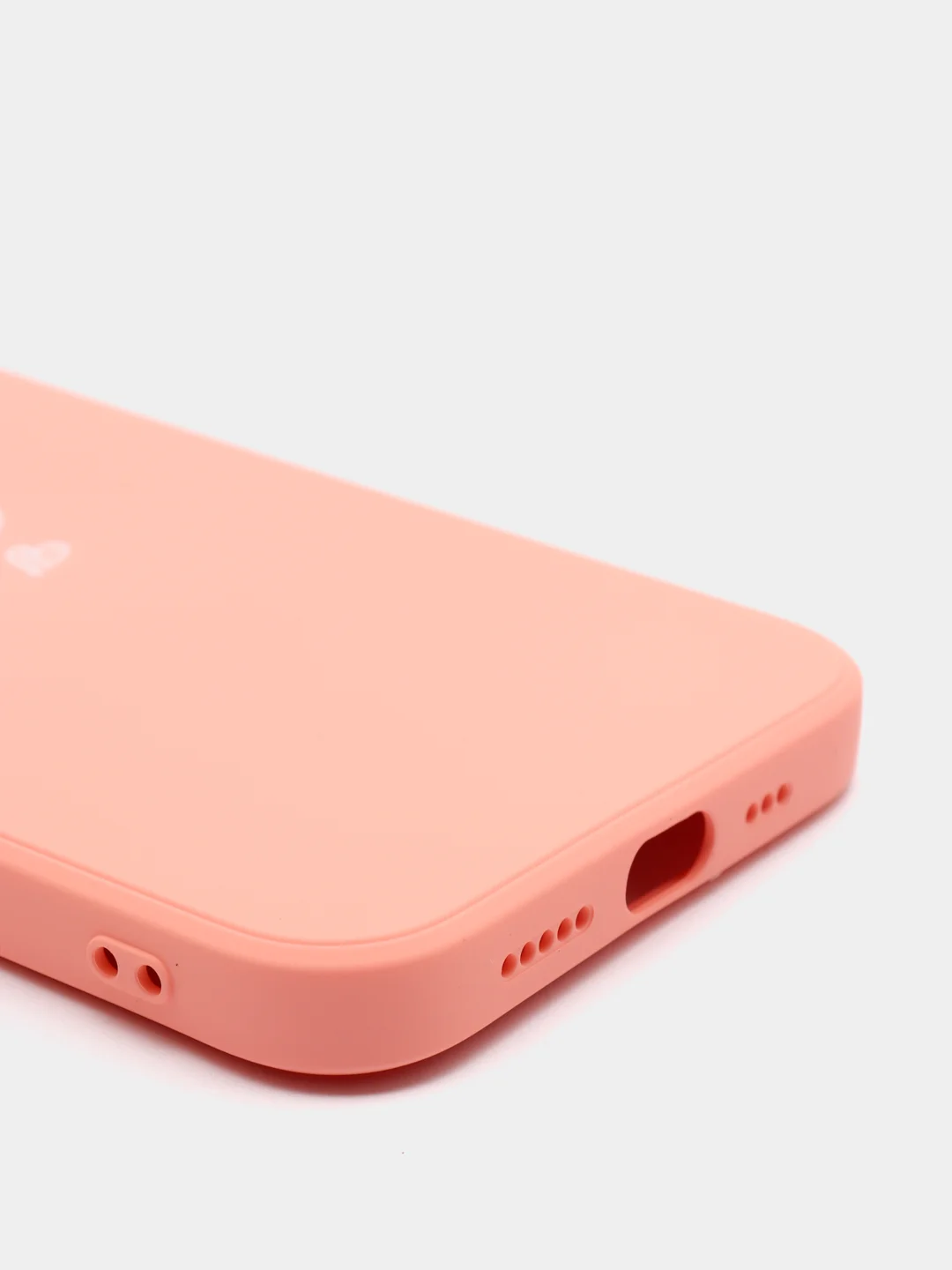 Розовый чехол для айфон (iPhone) 11 13 Pro Max 7 8 Plus X / XS XR / 12 Mini, силиконовый