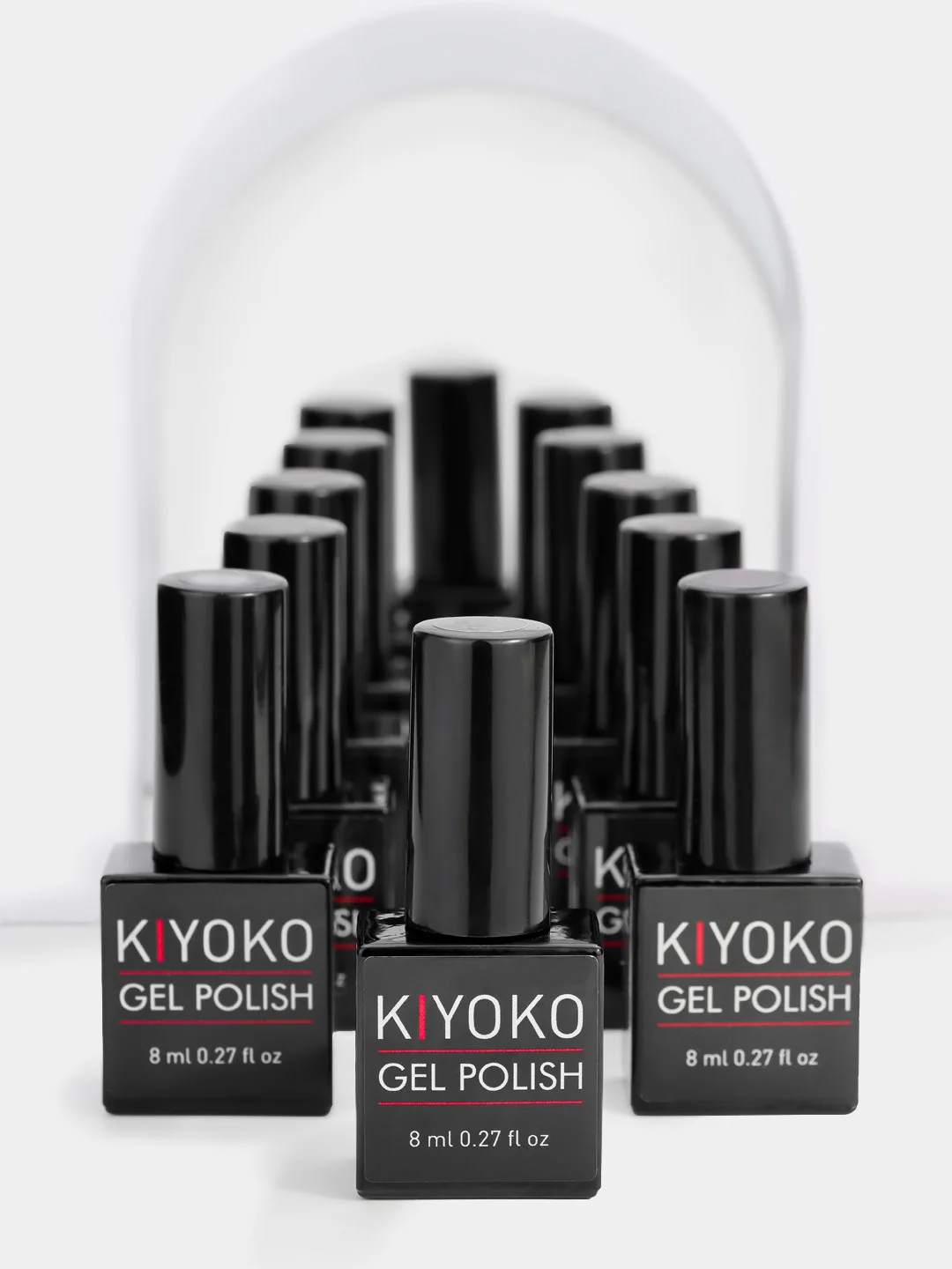 Гель лак для ногтей, гель-лак KIYOKO, 10g (31-60) синий зеленый серый желтый оранжевыйы
