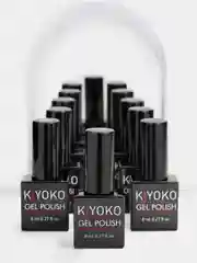 Гель лак для ногтей, гель-лак KIYOKO, 10g (31-60) синий зеленый серый желтый оранжевыйы