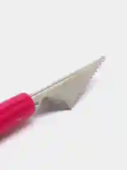 Тёмно-розовый нож для карвинга, декорирования, фигурной резки овощей и фруктов