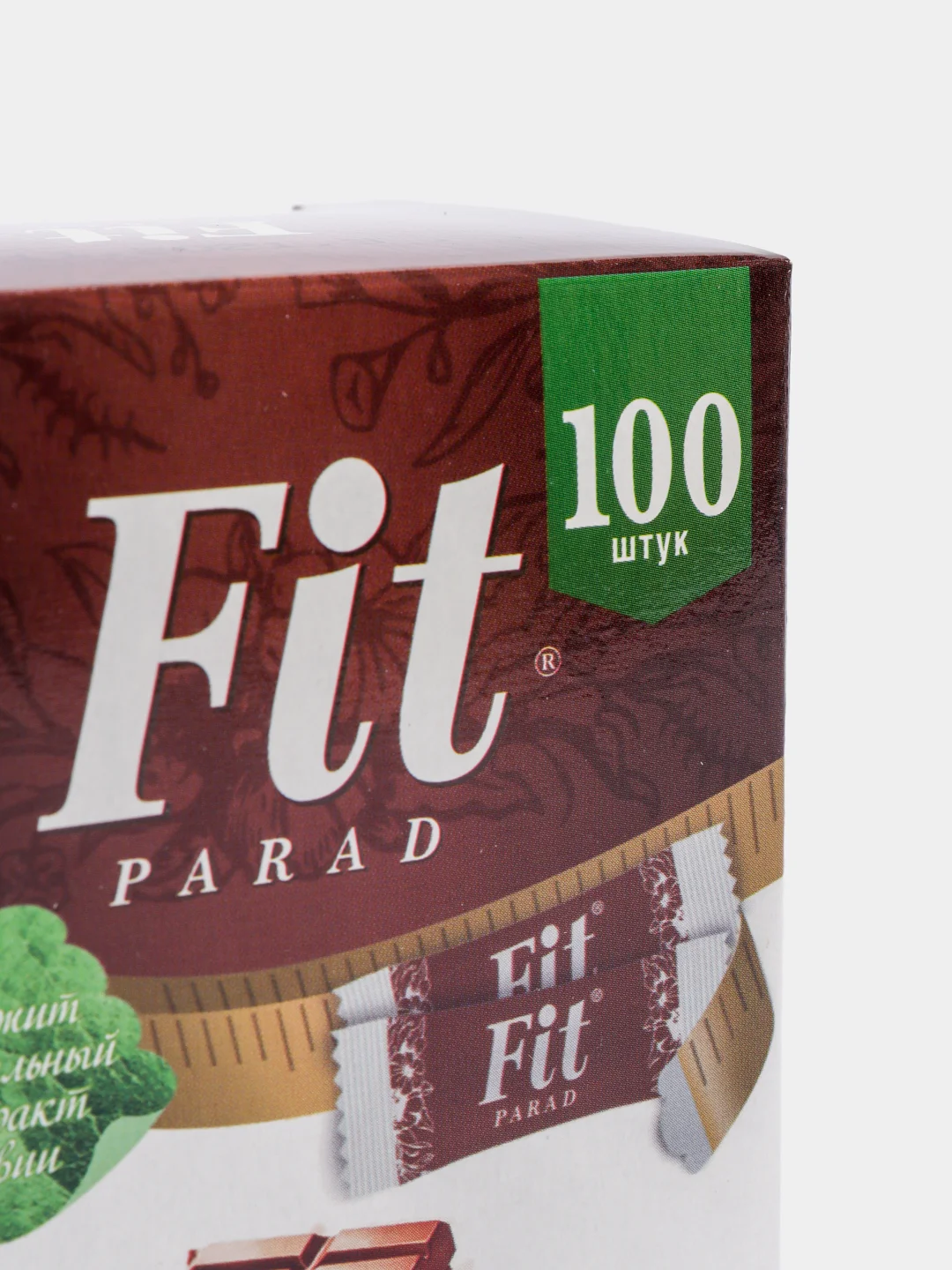 Сахарозаменитель FitPARAD, смесь подсластителей №19, вкус шоколад, 100 стиков 50 г