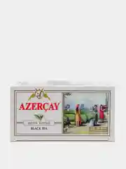 Чай АЗЕРЧАЙ, черный байховый, с чабрецом, 25 пакетиков