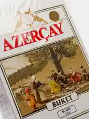 Чай АЗЕРЧАЙ "Букет", черный байховый, крупнолистовой, 200 г