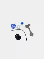 Голубой волчок бейблейд BeyBlade Metal Masters с пусковым устройством