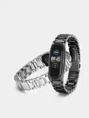 Металлический ремешок для Xiaomi Mi Band 3 / 4 / 5 / 6