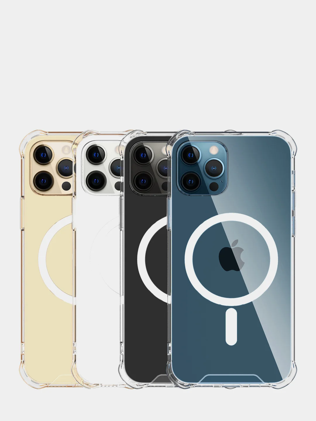 Чехол прозрачный силиконовый для iPhone 13 Pro Max / 13 Pro / 13