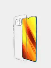 Прозрачный чехол Xiaomi Poco X3 NFC / Poco X3 Pro силиконовый матовый, цветной
