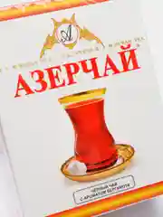 Чай АЗЕРЧАЙ, черный, с ароматом бергамота, листовой, 100 г