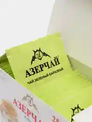 Чай АЗЕРЧАЙ, зеленый, имбирь и лимон, 25 пакетиков, 45 г