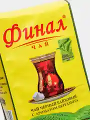 Чай АЗЕРЧАЙ "Финал", черный, байховый, с ароматом бергамота, 250 г