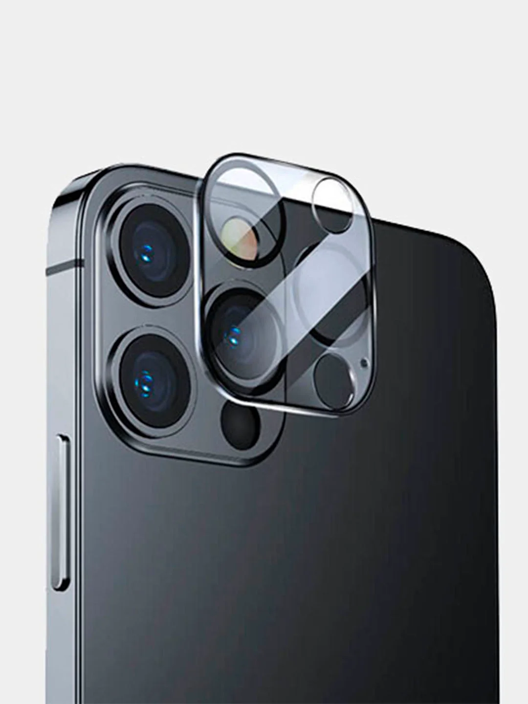 Защитное противоударное  стекло для камеры Apple iPhone  X, Xs Max, Xr, 11, 12, 13 Pro Max