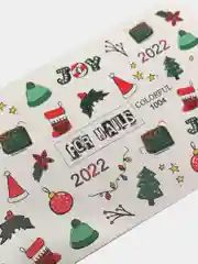 Слайдер для дизайна ногтей Новый Год 2022