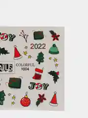 Слайдер для дизайна ногтей Новый Год 2022