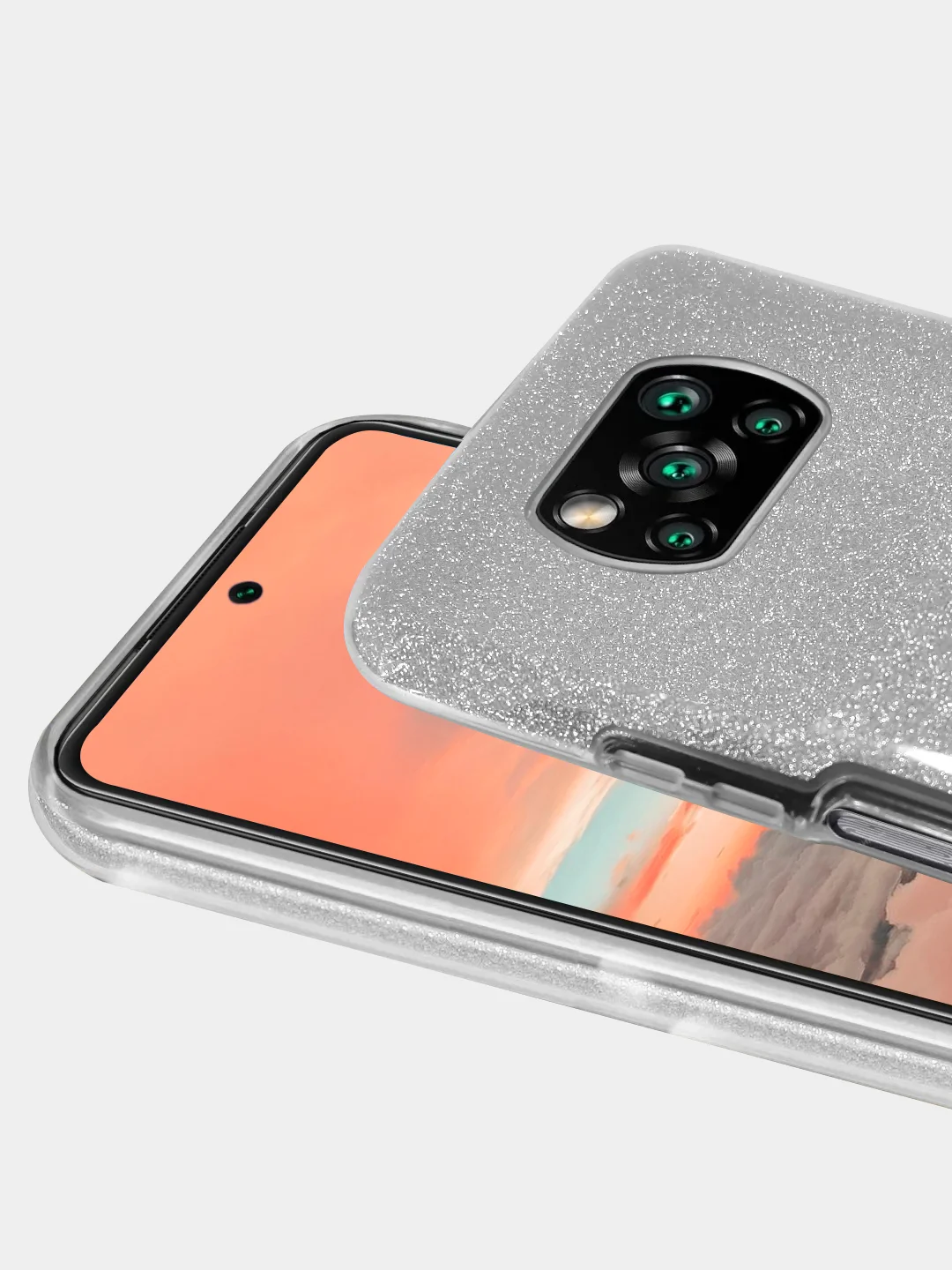 Чехол Xiaomi Poco X3 силиконовый