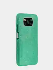 Бирюзовый чехол Xiaomi Poco X3 силиконовый