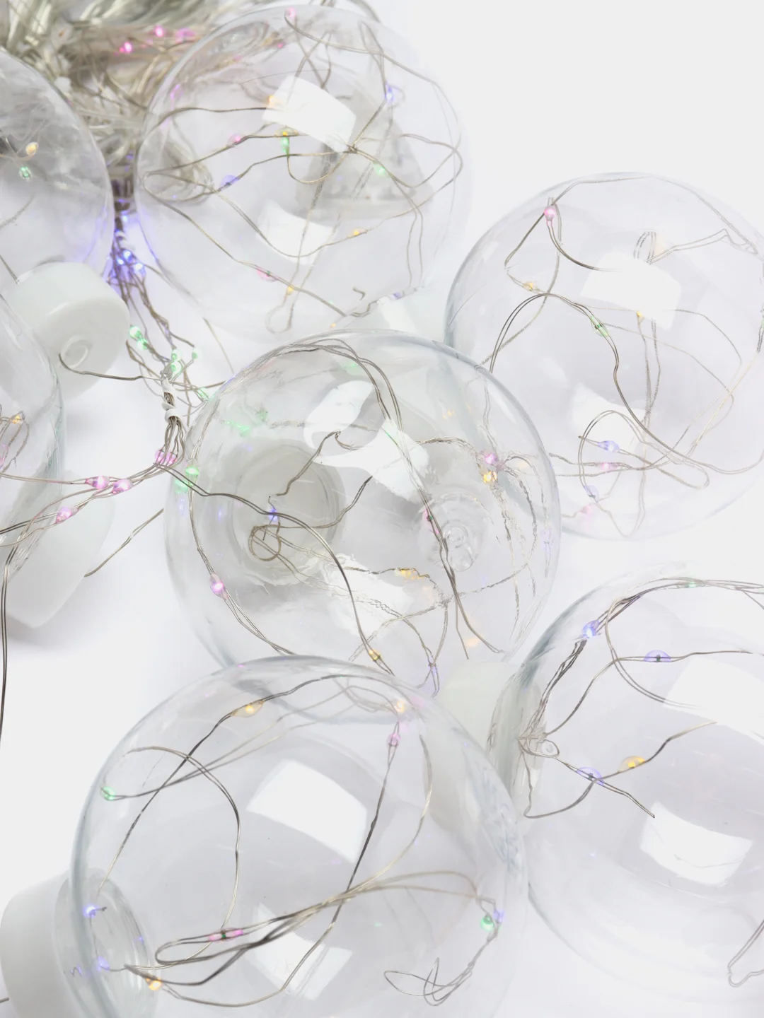 Гирлянда "Шарик", новогодняя, LED, 10 шаров, 3 м