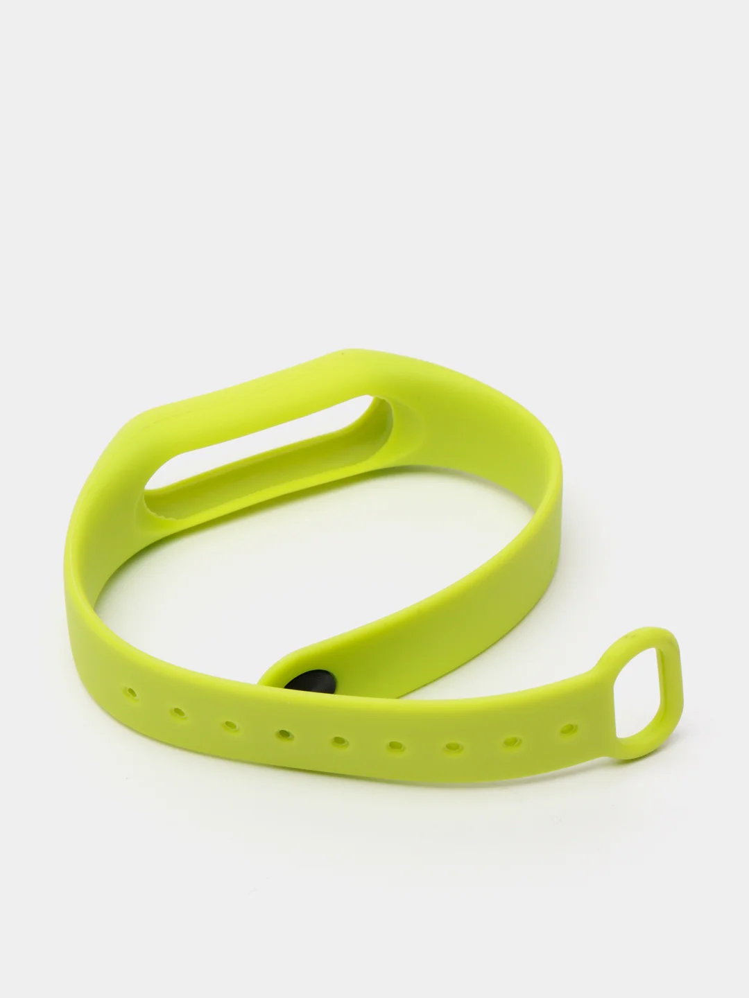 Салатовый силиконовый ремешок для Mi Band 2