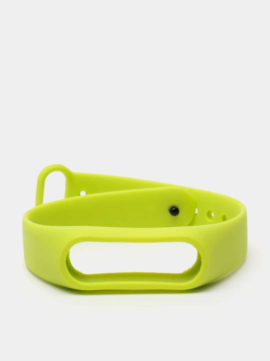 Салатовый силиконовый ремешок для Mi Band 2