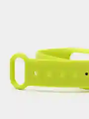 Салатовый силиконовый ремешок для Mi Band 2