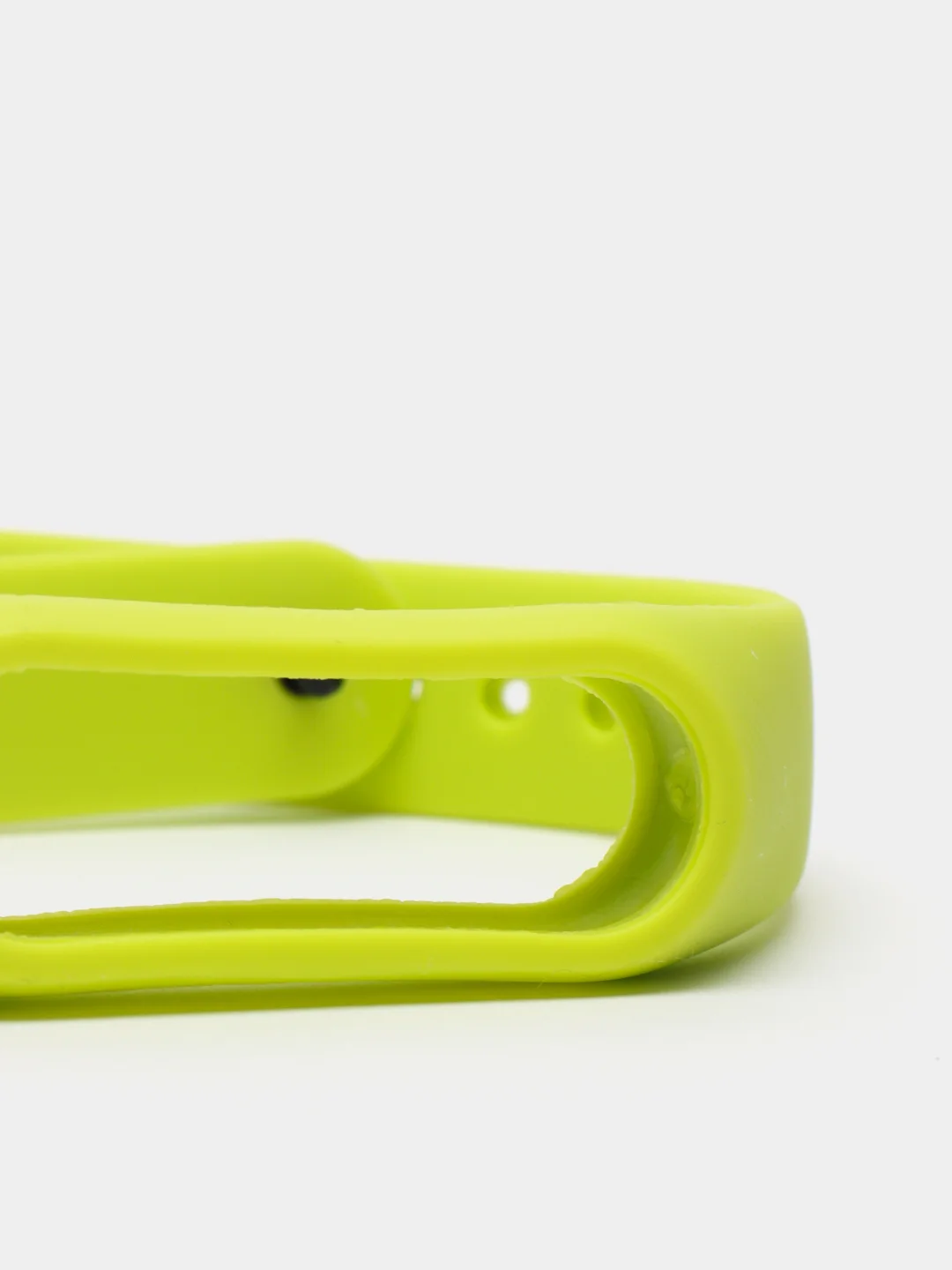 Салатовый силиконовый ремешок для Mi Band 2