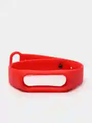 Алый силиконовый ремешок для Mi Band 2