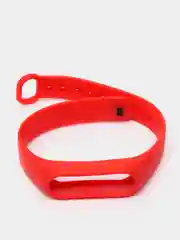 Алый силиконовый ремешок для Mi Band 2