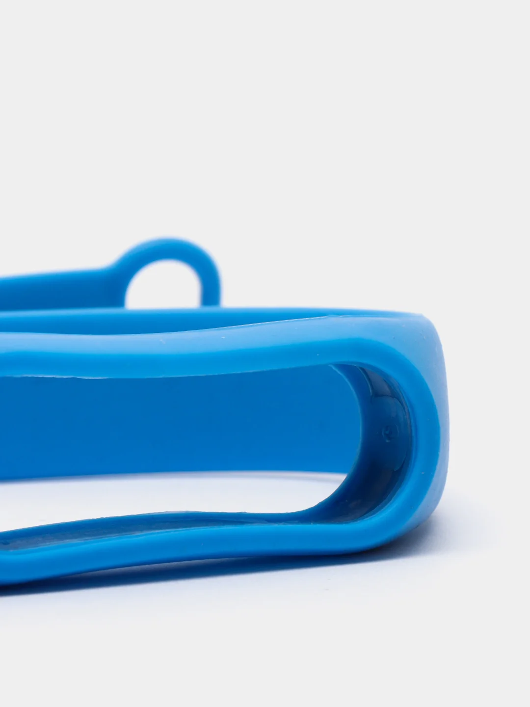 Синий силиконовый ремешок для Mi Band 2