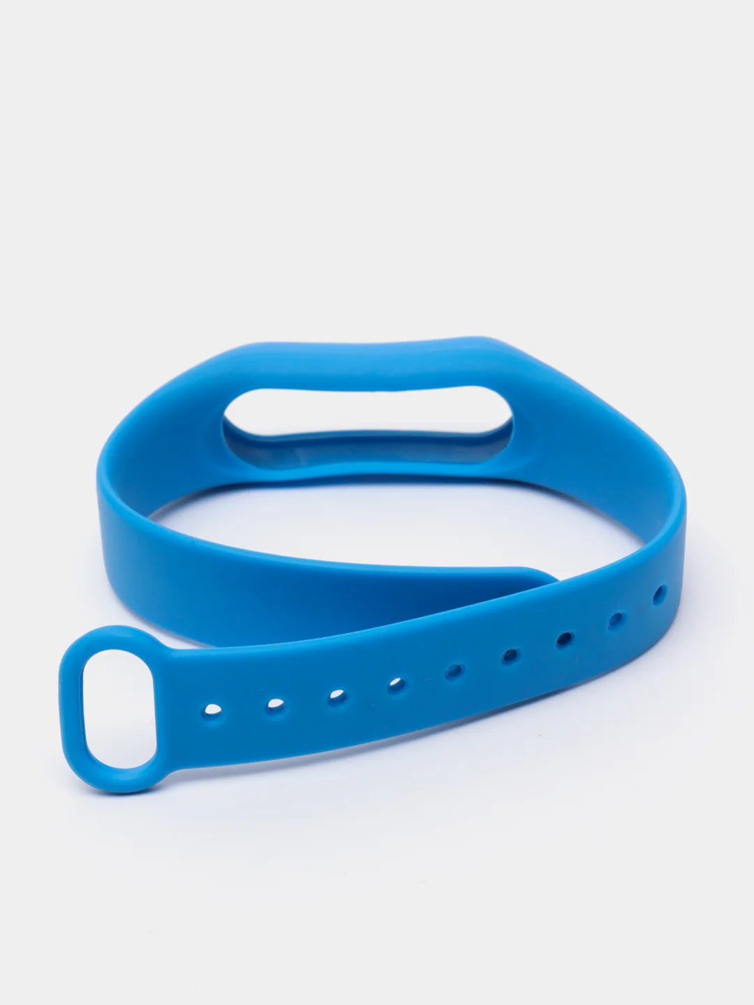Синий силиконовый ремешок для Mi Band 2