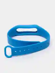 Синий силиконовый ремешок для Mi Band 2