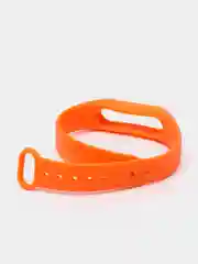 Оранжевый силиконовый ремешок для Mi Band 2