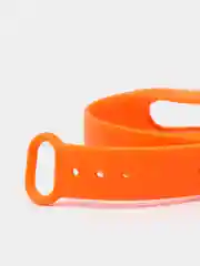 Оранжевый силиконовый ремешок для Mi Band 2