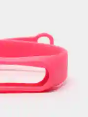 Розовый силиконовый ремешок для Mi Band 2