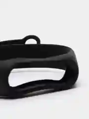 Черный силиконовый ремешок для Mi Band 2