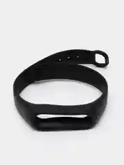 Черный силиконовый ремешок для Mi Band 2
