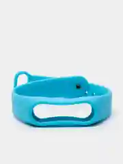 Голубой силиконовый ремешок для Mi Band 2