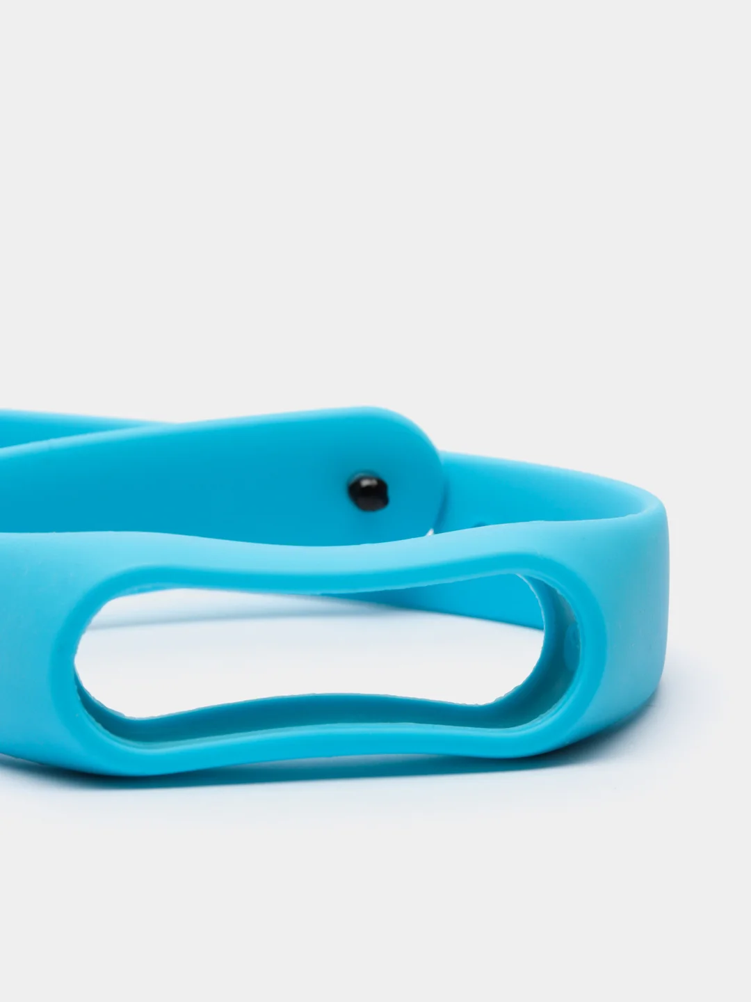 Голубой силиконовый ремешок для Mi Band 2