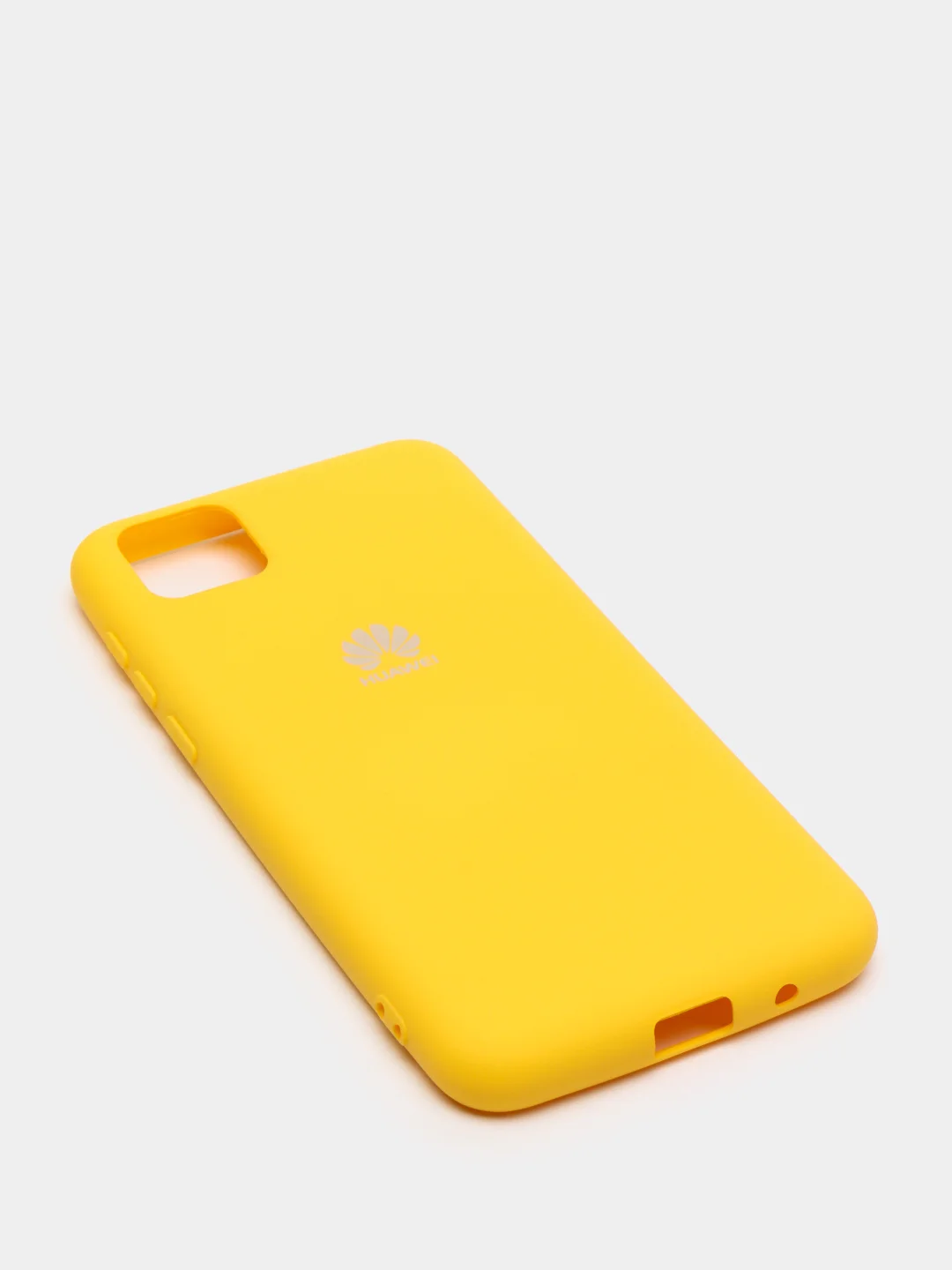 Желтый защитный силиконовый чехол Silicone Cover HONOR 9S/HUAWEI Y5P