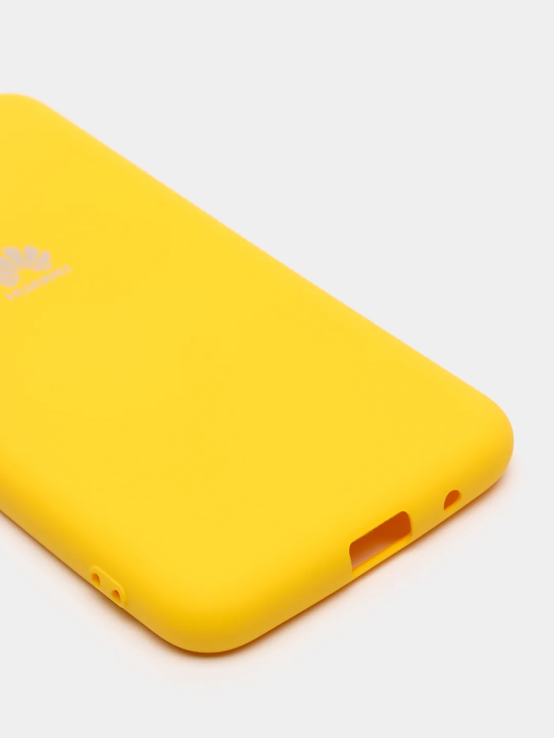 Желтый защитный силиконовый чехол Silicone Cover HONOR 9S/HUAWEI Y5P