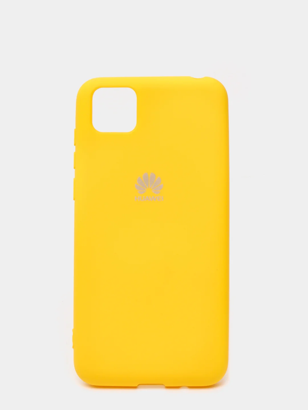 Желтый защитный силиконовый чехол Silicone Cover HONOR 9S/HUAWEI Y5P
