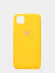 Желтый защитный силиконовый чехол Silicone Cover HONOR 9S/HUAWEI Y5P