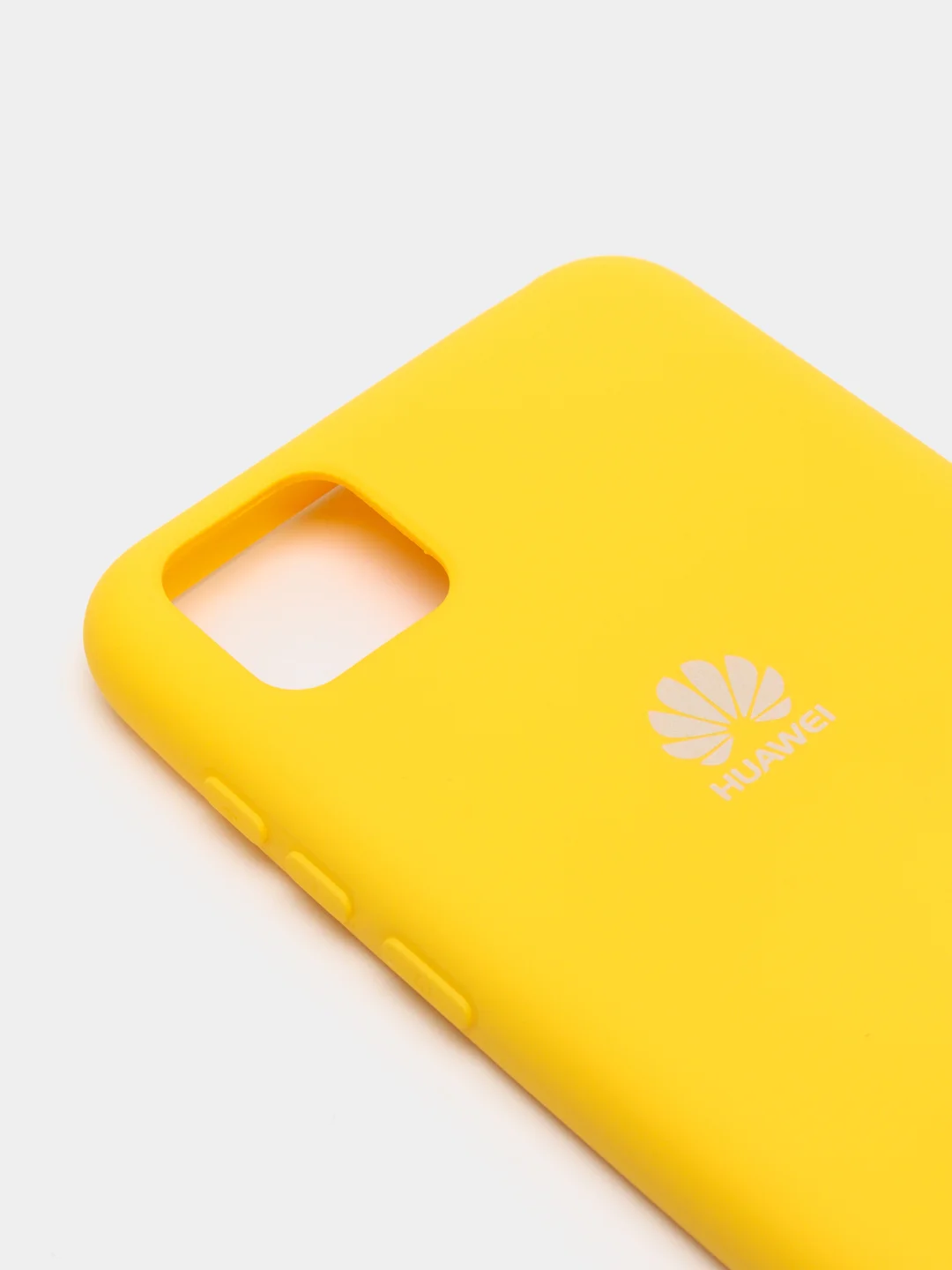 Желтый защитный силиконовый чехол Silicone Cover HONOR 9S/HUAWEI Y5P