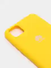 Желтый защитный силиконовый чехол Silicone Cover HONOR 9S/HUAWEI Y5P