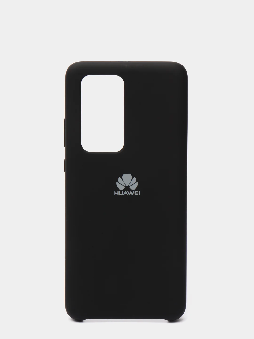 Черный защитный силиконовый чехол Silicone Cover HUAWEI P40 PRO
