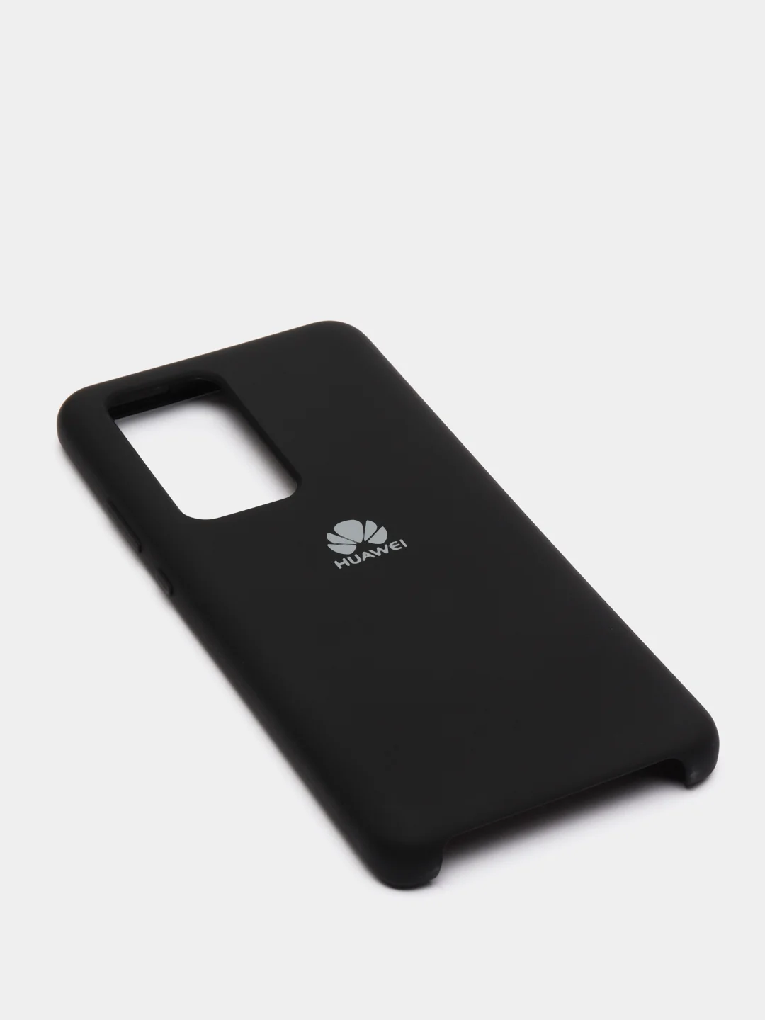 Черный защитный силиконовый чехол Silicone Cover HUAWEI P40 PRO