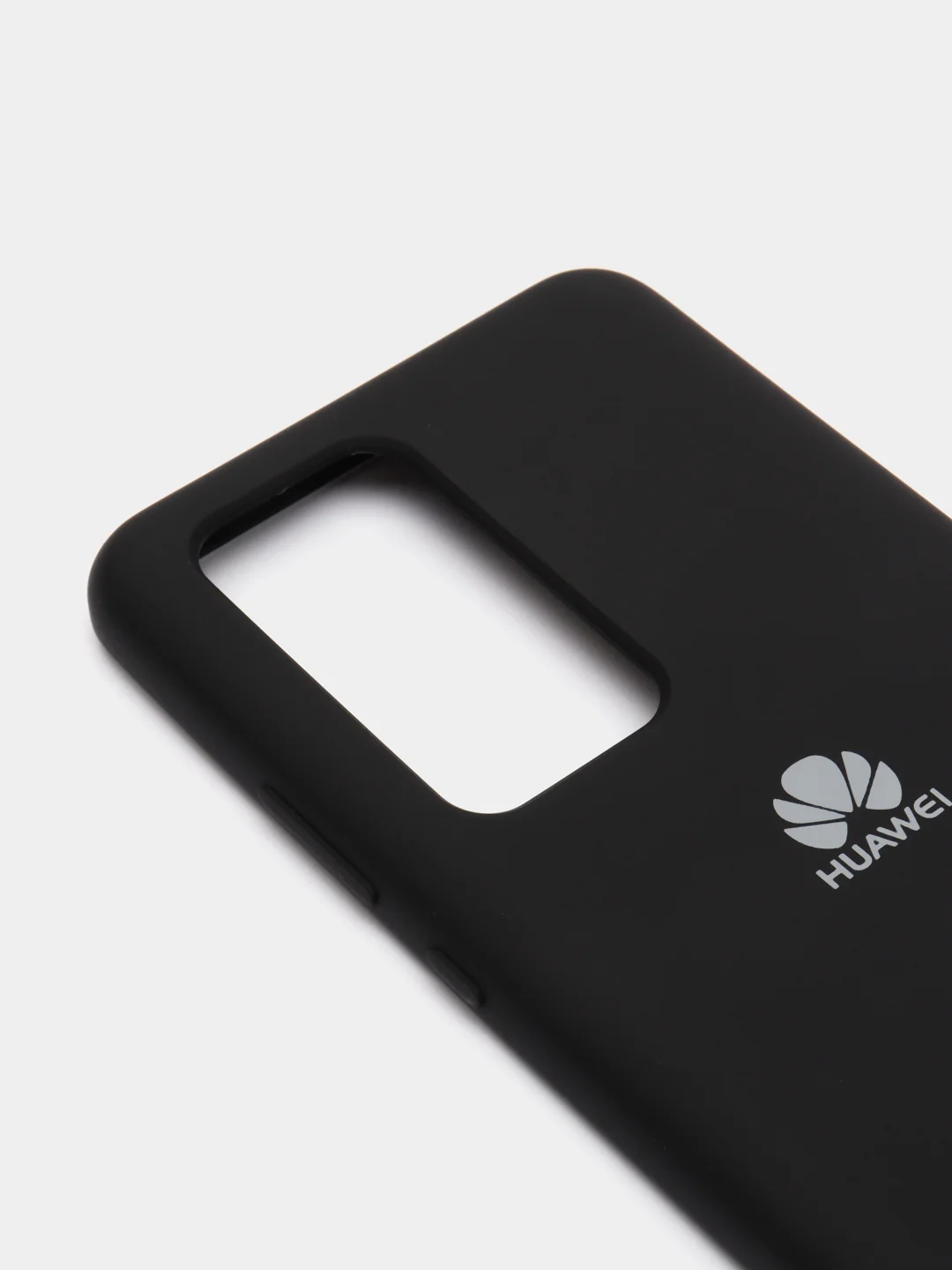 Черный защитный силиконовый чехол Silicone Cover HUAWEI P40 PRO