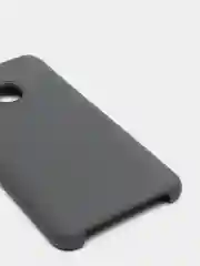 Серый защитный силиконовый чехол Silikone Cover для Samsung A20/A30