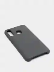 Серый защитный силиконовый чехол Silikone Cover для Samsung A20/A30