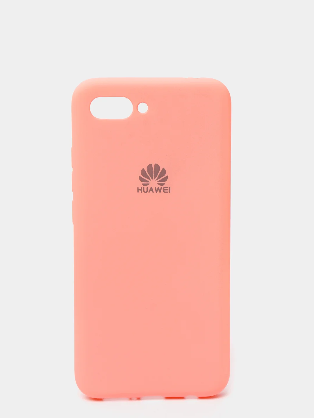 Розовый защитный силиконовый чехол Silicone Cover HONOR 10