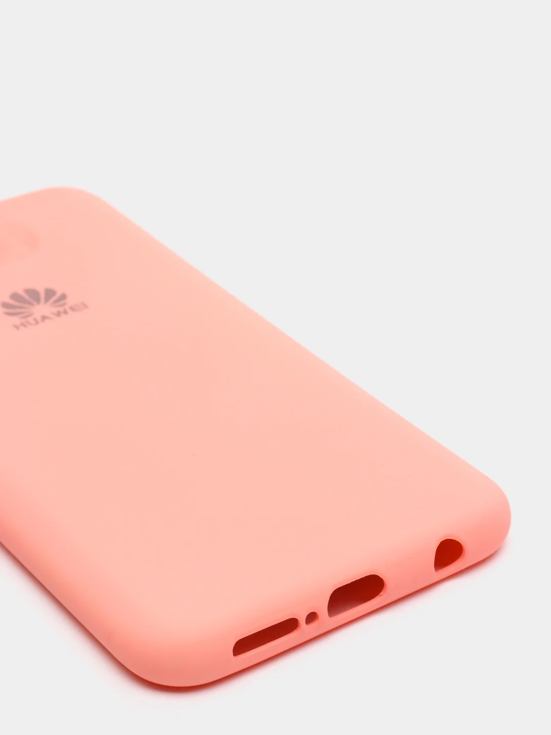 Розовый защитный силиконовый чехол Silicone Cover HONOR 10